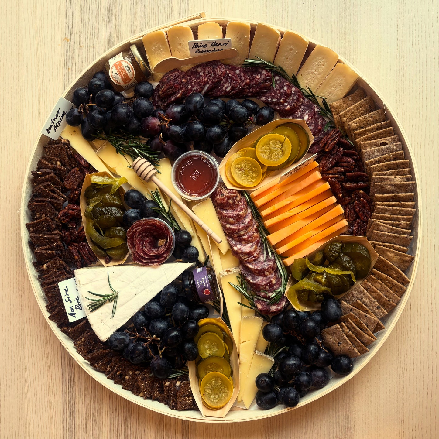 Big Thanksgiving Cheese Board