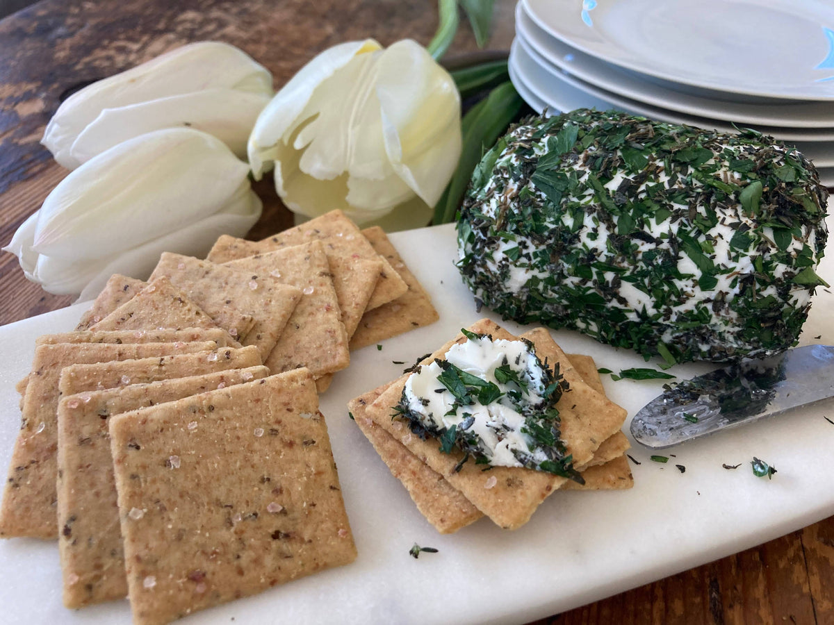 Onesto GlutenFree Sea Salt Crackers Landmark Creamery & Provisions