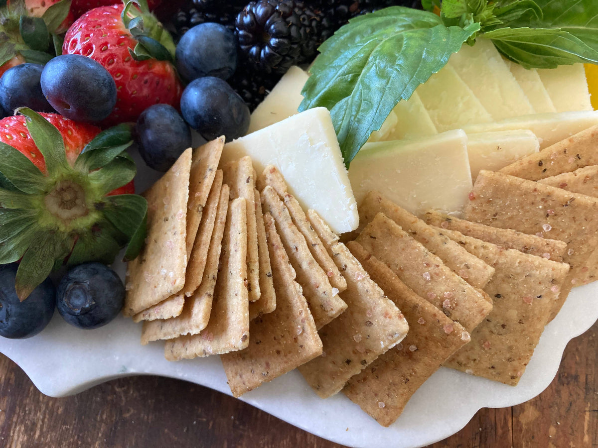 Onesto GlutenFree Sea Salt Crackers Landmark Creamery & Provisions