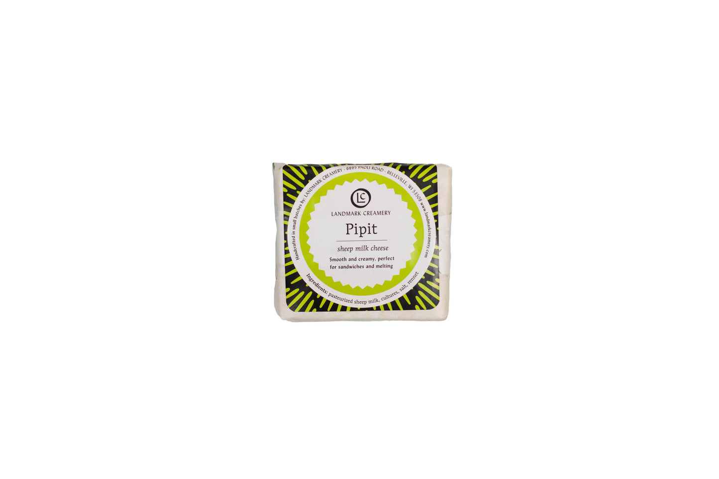 Landmark Creamery Pipit, creamy farmhouse style sheep cheese