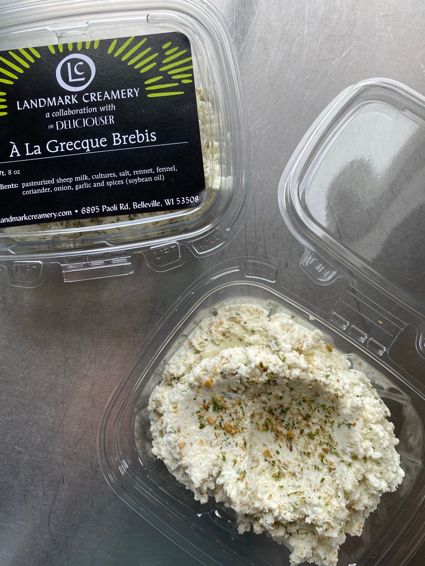 Landmark Creamery Fresh Sheep Milk Cheese (Brebis)