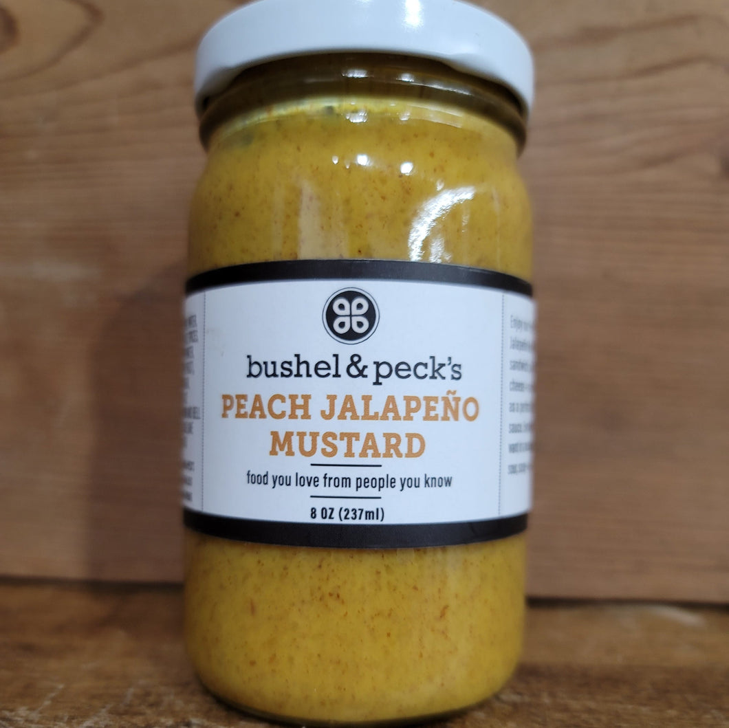 Bushel & Peck Peach Jalapeño Mustard