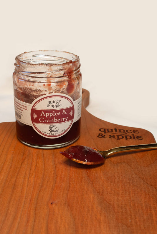Conservas de membrillo y manzana