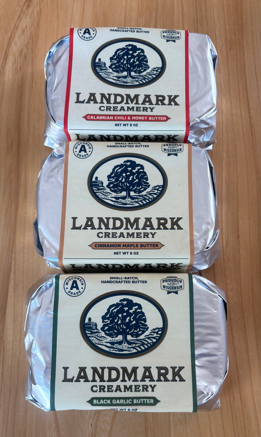 Cinnamon Maple Cultured Butter, case of 12