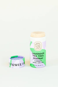 Lavender Tea Tree Deodorant / 2.75 oz Biodegradable Stick