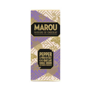 Marou Dak Lak Pepper & Pinch of Salt 66% Mini, 24g