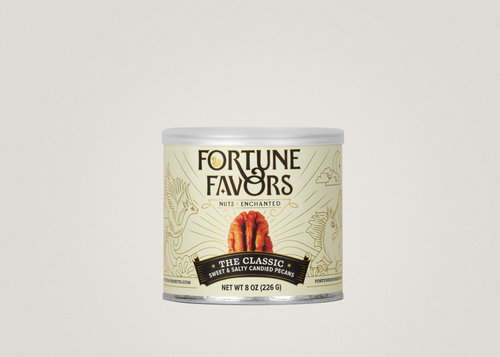 8oz Fortune Favors The Classic Candied Pecans